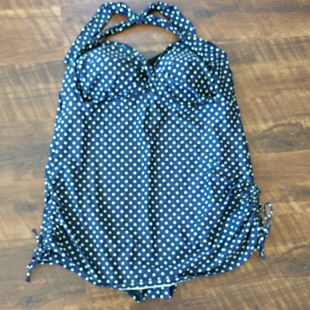 Navy Tankini Swimdress